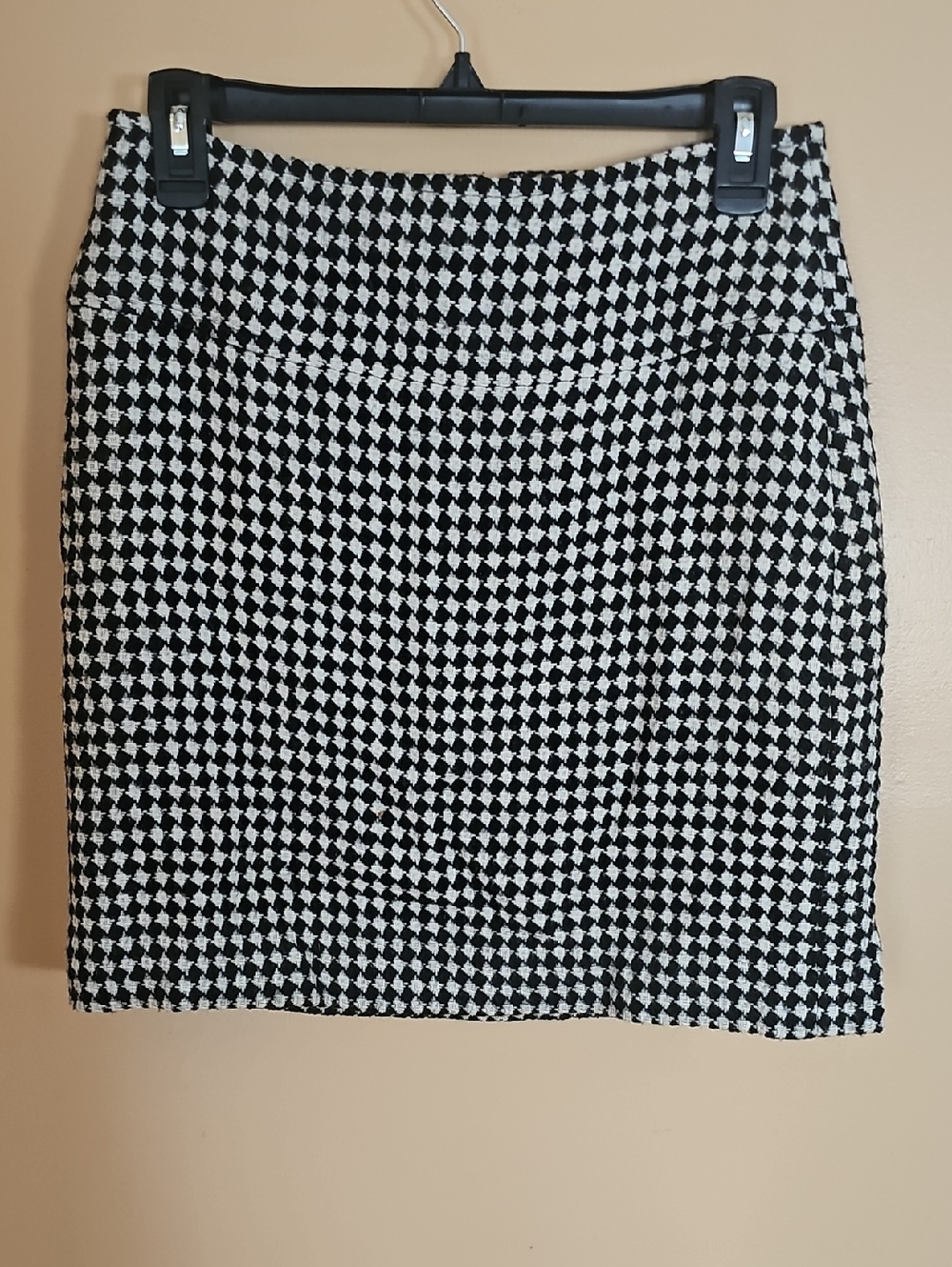 Talbots Black & White Wool Skirt 2P